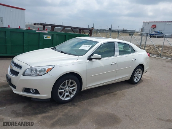 2013 Chevrolet Malibu ECO with VIN 1G11F5SR7DF149304, listed as a IAAI auction lot 42028765 with 224,628 mi miles. Bid and sale history available at carsss.com. Image 2.