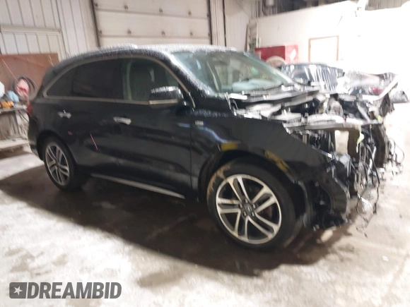 2017 Acura MDX Sport Hybrid w/Advance Pkg with VIN 5FRYD7H79HB000463, listed as a IAAI auction lot 40926548 with 131,998 mi miles. Bid and sale history available at carsss.com. Image 1.