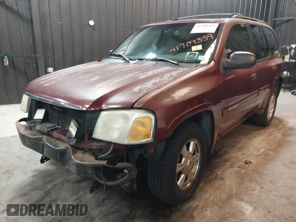 2002 GMC Envoy SLT with VIN 1GKDT13SX22426320, listed as a IAAI auction lot 41709359 with 104,418 mi miles. Bid and sale history available at carsss.com. Image 18.