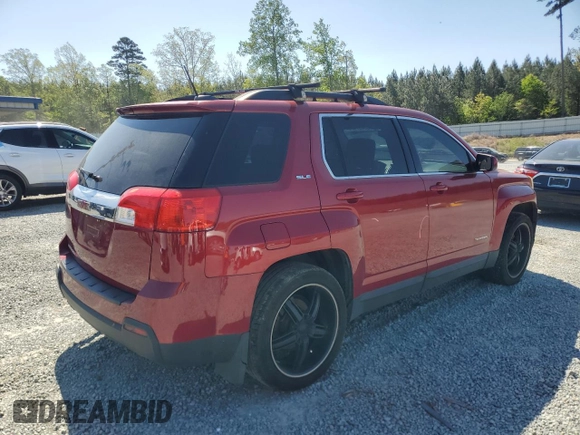 2015 GMC Terrain SLE with VIN 2GKALREK4F6271299, listed as a Copart auction lot 53497425 with 148,033 mi miles and Salvage Title. Bid and sale history available at carsss.com. Image 3.