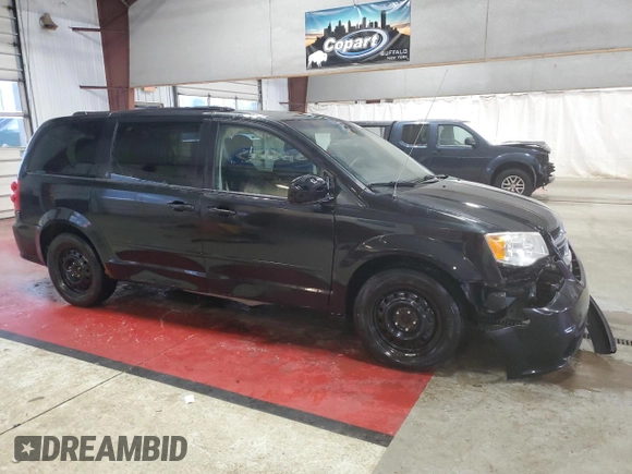 2014 Dodge Grand Caravan SXT with VIN 2C4RDGCG4ER388702, listed as a Copart auction lot 44722665 with 206,299 mi miles and Salvage Title. Bid and sale history available at DreamBid. Image 4.