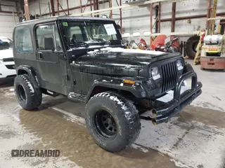 1991 Jeep Wrangler with VIN 2J4FY19P5MJ131583, listed as a IAAI auction lot 41867526 with 159,040 mi miles and . Bid and sale history available at DreamBid. Image 1.