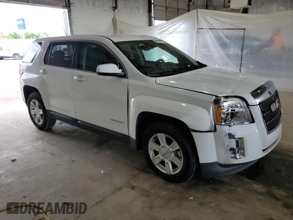 2013 GMC Terrain SLE with VIN 2GKFLREK6D6167948, listed as a Copart auction lot 56357775 with 93,218 mi miles and Salvage title. Bid and sale history available at DreamBid. Image 4.