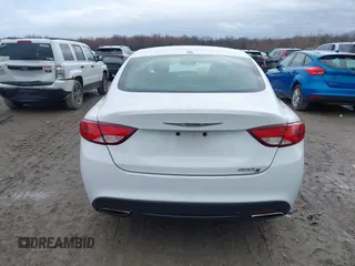2015 Chrysler 200 S with VIN 1C3CCCBB9FN754311, listed as a IAAI auction lot 41920993 with 104,944 mi miles. Bid and sale history available at carsss.com. Image 16.