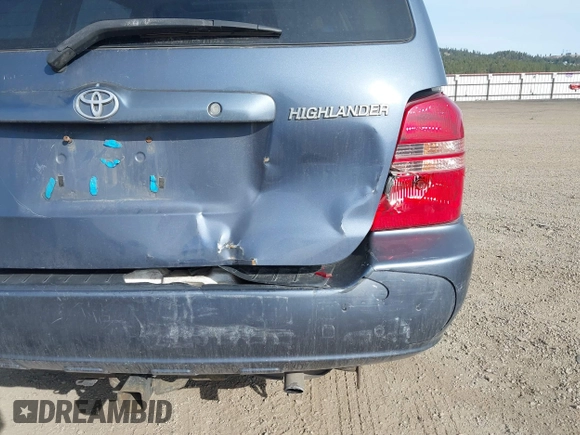 2002 Toyota Highlander with VIN 0JTEHF21A52007243, listed as a IAAI auction lot 41761824 with 187,176 mi miles and . Bid and sale history available at DreamBid. Image 6.