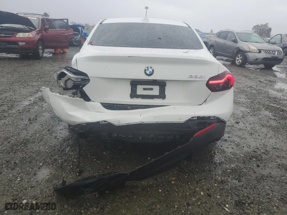 2024 BMW 2 Series 230i with VIN 3MW23CM00R8D85281, listed as a Copart auction lot 84020574 with 10,715 mi miles and Salvage Title. Bid and sale history available at carsss.com. Image 6.