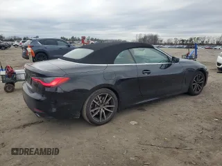 2021 BMW 4 Series 430i with VIN WBA23AT04MCG07881, listed as a Copart auction lot 85674914 with 20,812 mi miles and Salvage title. Bid and sale history available at DreamBid. Image 3.