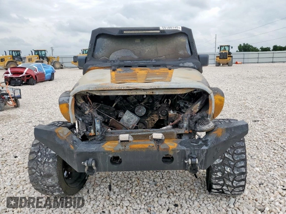 2007 Jeep Wrangler Unlimited X with VIN 1J4GA39147L171796, listed as a Copart auction lot 59180745 with Not provided miles and Non repairable. Bid and sale history available at DreamBid. Image 5.