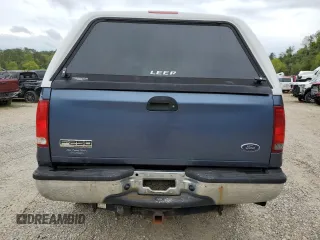2006 Ford Super Duty F-250 XL with VIN 1FTNF21506EB60448, listed as a Copart auction lot 72930674 with 154,008 mi miles and Salvage Title. Bid and sale history available at carsss.com. Image 6.