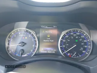 2014 Infiniti Q50 Hybrid Sport with VIN JN1AV7AR8EM700220, listed as a IAAI auction lot 41755814 with 133,154 mi miles. Bid and sale history available at carsss.com. Image 7.