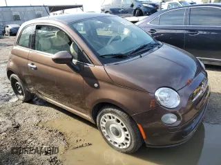 2014 FIAT 500 Pop with VIN 3C3CFFAR8ET259975, listed as a Copart auction lot 42727735 with 84,804 mi miles and Clean Title. Bid and sale history available at carsss.com. Image 4.