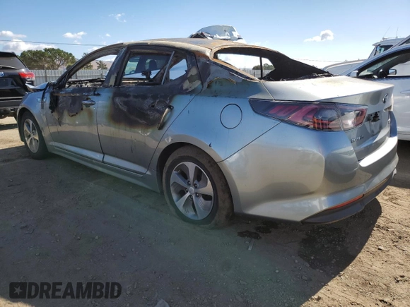2014 Kia Optima LX with VIN KNAGM4AD1E5066527, listed as a Copart auction lot 76499204 with Not Provided miles and Non Repairable. Bid and sale history available at DreamBid. Image 2.