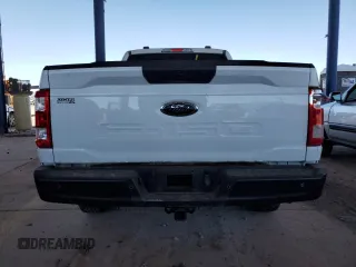 2023 Ford F-150 XL with VIN 1FTMF1C5XPKE35376, listed as a Copart auction lot 57109915 with 25,832 mi miles and Salvage title. Bid and sale history available at DreamBid. Image 6.