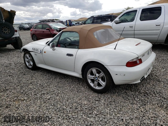 2000 BMW Z3 2.5 z VIN 4USCH9340YLG03496, wystawiony jako Copart lot #70895974 z przebiegiem 115 664 mil mil oraz Szkody całkowita. Historia ofert i sprzedaży dostępna na DreamBid. Obrazek 2.