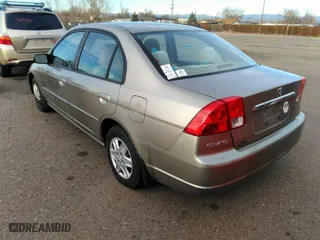 2003 Honda Civic LX with VIN 2HGES16673H572833, listed as a IAAI auction lot 41765347 with 89,950 mi miles. Bid and sale history available at carsss.com. Image 3.