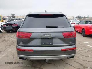 2018 Audi Q7 Premium Plus with VIN WA1LAAF73JD051839, listed as a IAAI auction lot 41764176 with 58,557 mi miles. Bid and sale history available at carsss.com. Image 16.