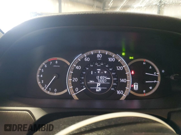 2013 Honda Accord Sdn EX-L with VIN 1HGCR2F81DA254281, listed as a Copart auction lot 52910555 with 131,654 mi miles and Salvage Title. Bid and sale history available at carsss.com. Image 9.