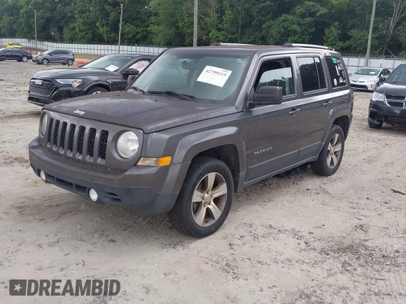 2017 Jeep Patriot High Altitude with VIN 1C4NJRFB1HD178245, listed as a IAAI auction lot 42799115 with 137,037 mi miles and . Bid and sale history available at DreamBid. Image 17.