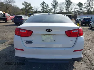 2015 Kia Optima LX with VIN 5XXGM4A75FG386704, listed as a IAAI auction lot 41344996 with 266,993 mi miles and . Bid and sale history available at DreamBid. Image 15.