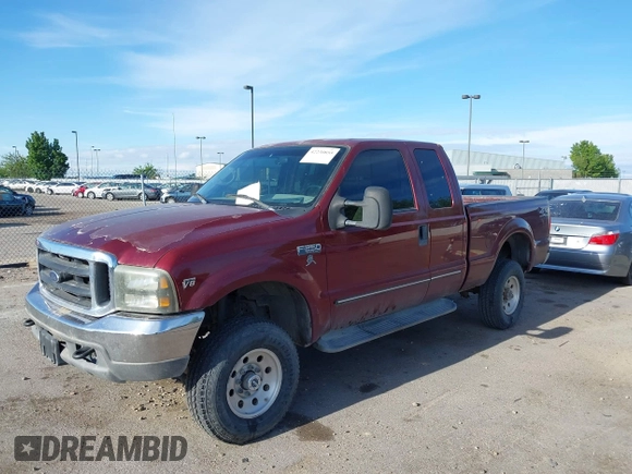 2000 Ford F-250 XL z VIN 1FTNX21L7YEC32700, wystawiony jako IAAI lot #42230855 z przebiegiem 195 662 mil mil oraz . Historia ofert i sprzedaży dostępna na DreamBid. Obrazek 2.