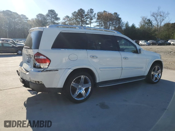 2008 Mercedes-Benz GL-Class 5.5L with VIN 4JGBF86E88A397239, listed as a Copart auction lot 49077385 with 207,217 mi miles and Salvage Title. Bid and sale history available at carsss.com. Image 3.