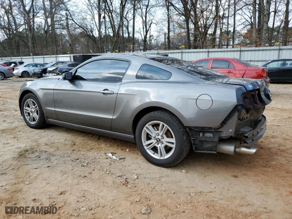 2013 Ford Mustang V6 with VIN 1ZVBP8AM8D5253416, listed as a Copart auction lot 44057435 with 51,660 mi miles and Salvage Title. Bid and sale history available at carsss.com. Image 2.