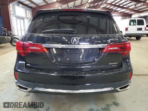 2018 Acura MDX w/Technology Pkg with VIN 5J8YD4H52JL007211, listed as a Copart auction lot 49837285 with 114,425 mi miles and Salvage Title. Bid and sale history available at carsss.com. Image 6.
