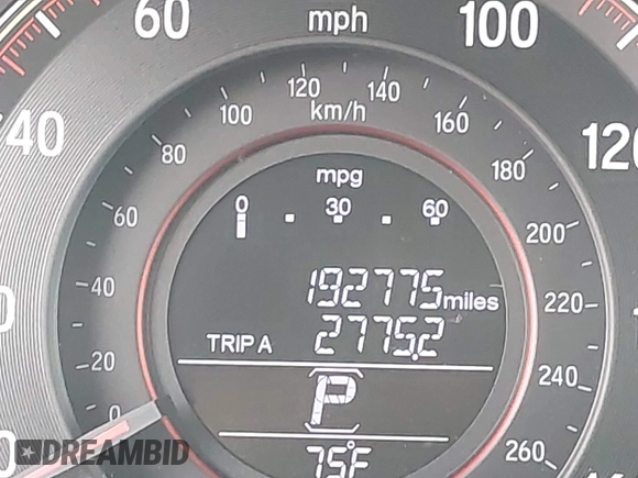 2016 Honda Accord Sport with VIN 1HGCR2F54GA024146, listed as a IAAI auction lot 42600273 with 192,775 mi miles and . Bid and sale history available at DreamBid. Image 15.