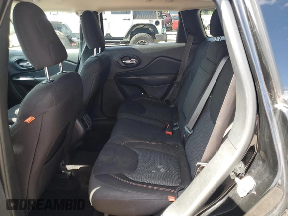 2017 Jeep Cherokee Latitude with VIN 1C4PJLCB1HW554490, listed as a Copart auction lot 57153515 with 84,867 mi miles and Salvage title. Bid and sale history available at DreamBid. Image 11.