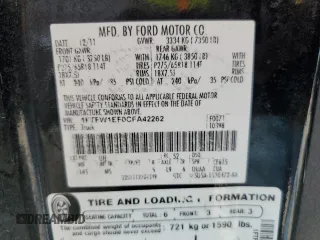 2012 Ford F-150 XL with VIN 1FTFW1EF0CFA42262, listed as a Copart auction lot 52875325 with 155,619 mi miles and Salvage Title. Bid and sale history available at carsss.com. Image 12.