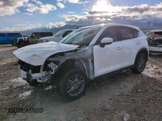2021 Mazda CX-5 Touring with VIN JM3KFBCM0M0355894, listed as a Copart auction lot 83593464 with 80,703 mi miles and Salvage Title. Bid and sale history available at carsss.com. Image 1.