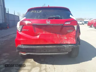 2022 Honda HR-V Sport with VIN 3CZRU6H12NM773532, listed as a IAAI auction lot 38747913 with 26,109 mi miles. Bid and sale history available at carsss.com. Image 16.