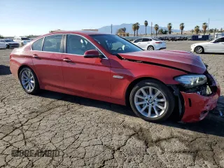 2014 BMW 5 Series 535i xDrive with VIN WBA5B3C5XED535908, listed as a Copart auction lot 47053305 with 78,205 mi miles and Salvage Title. Bid and sale history available at carsss.com. Image 4.