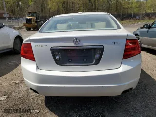 2004 Acura TL with VIN 19UUA66254A036908, listed as a Copart auction lot 53621625 with 224,661 mi miles and Salvage Title. Bid and sale history available at carsss.com. Image 6.