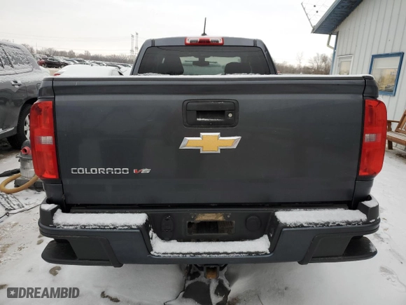2017 Chevrolet Colorado 2WD WT with VIN 1GCHSBEN4H1328105, listed as a Copart auction lot 41992605 with 32,287 mi miles and Salvage Title. Bid and sale history available at carsss.com. Image 6.