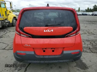 2022 Kia Soul LX with VIN KNDJ23AU8N7158876, listed as a Copart auction lot 53147065 with 64,442 mi miles and Clean Title. Bid and sale history available at DreamBid. Image 6.