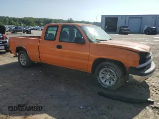 2005 Chevrolet Silverado 1500 Work Truck with VIN 1GCEC19X35Z304140, listed as a Copart auction lot 61419525 with Not provided miles and Clean title. Bid and sale history available at DreamBid. Image 4.