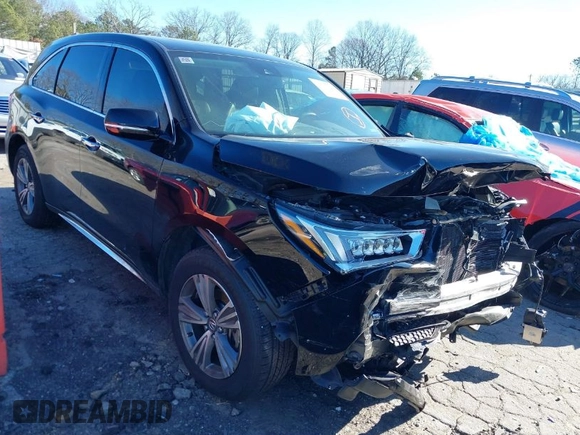 2020 Acura MDX with VIN 5J8YD4H32LL045507, listed as a IAAI auction lot 41174267 with 586,764 mi miles. Bid and sale history available at carsss.com. Image 1.