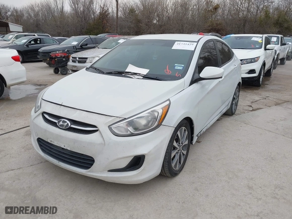 2017 Hyundai Accent SE with VIN KMHCT4AE9HU372118, listed as a IAAI auction lot 41735429 with 200,037 mi miles. Bid and sale history available at carsss.com. Image 2.