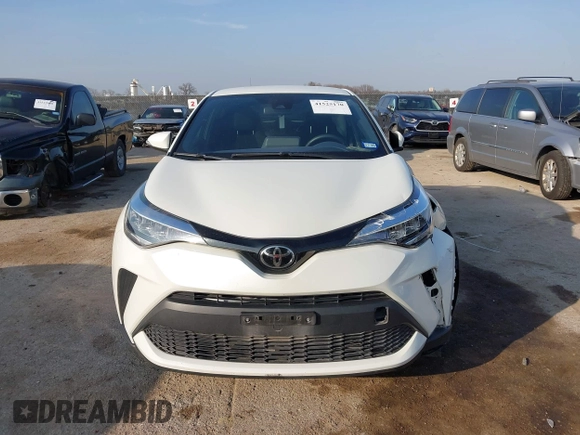 2021 Toyota C-HR LE with VIN JTNKHMBXXM1099019, listed as a IAAI auction lot 41525170 with 63,519 mi miles. Bid and sale history available at carsss.com. Image 12.