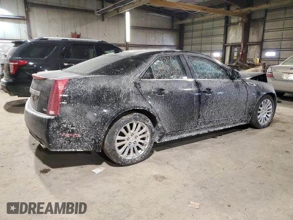 2011 Cadillac CTS Premium with VIN 1G6DS5ED5B0107362, listed as a Copart auction lot 88094215 with 122,969 mi miles and Salvage Title. Bid and sale history available at carsss.com. Image 3.