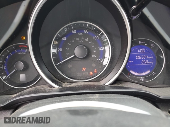 2016 Honda Fit LX с VIN JHMGK5H59GS015602, выставлен на аукционе Copart как лот 61076095 с пробегом 106 324 миль миль и Списание • Salvage title. История ставок и продаж доступна на DreamBid. Изображение 9.