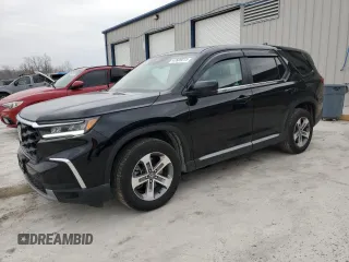 2023 Honda Pilot EX-L z VIN 5FNYG1H49PB058440, wystawiony jako Copart lot #47689015 z przebiegiem 44 423 mil mil oraz Szkoda całkowita • Salvage title. Historia ofert i sprzedaży dostępna na DreamBid. Obrazek 1.