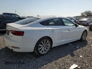 2018 Audi A5 Sportback Premium Plus with VIN WAUBNCF55JA010465, listed as a Copart auction lot 54225155 with 115,393 mi miles and Clean Title. Bid and sale history available at carsss.com. Image 3.