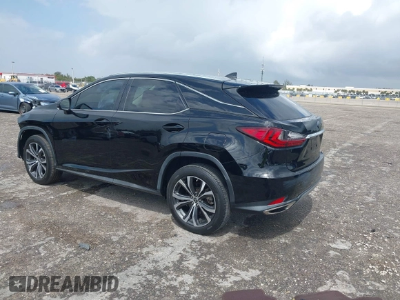 2020 Lexus RX 350 with VIN 2T2HZMAA9LC153571, listed as a IAAI auction lot 41710981 with 34,354 mi miles and . Bid and sale history available at DreamBid. Image 3.