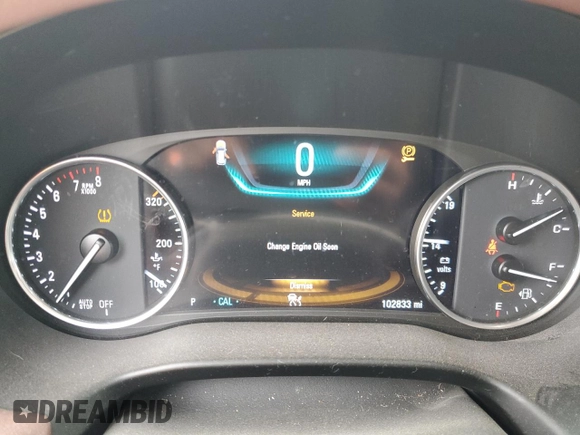 2018 Buick Enclave Avenir with VIN 5GAERDKW5JJ130907, listed as a Copart auction lot 41400535 with 102,833 mi miles and Salvage Title. Bid and sale history available at DreamBid. Image 9.