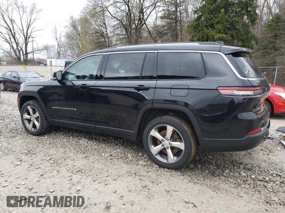 2021 Jeep Grand Cherokee Limited with VIN 1C4RJKBGXM8170481, listed as a Copart auction lot 52379115 with 69,007 mi miles and Salvage Title. Bid and sale history available at DreamBid. Image 2.