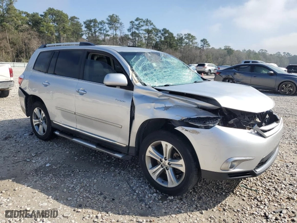 2011 Toyota Highlander Limited with VIN 5TDYK3EH8BS031350, listed as a Copart auction lot 46790185 with 181,032 mi miles and Salvage Title. Bid and sale history available at carsss.com. Image 4.
