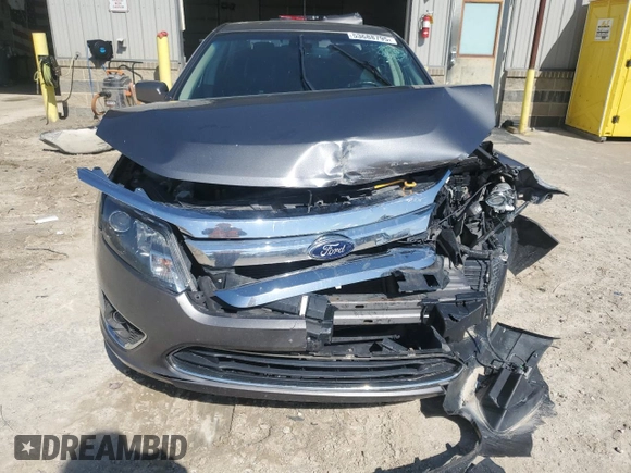 2012 Ford Fusion SEL with VIN 3FAHP0JA9CR392959, listed as a Copart auction lot 53688795 with 181,575 mi miles and Salvage Title. Bid and sale history available at DreamBid. Image 5.