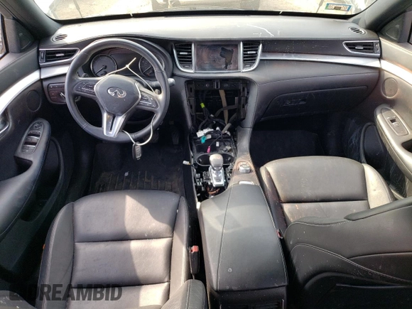 2020 Infiniti QX50 LUXE with VIN 3PCAJ5M37LF120726, listed as a Copart auction lot 45239163 with 26,185 mi miles. Bid and sale history available at carsss.com. Image 8.